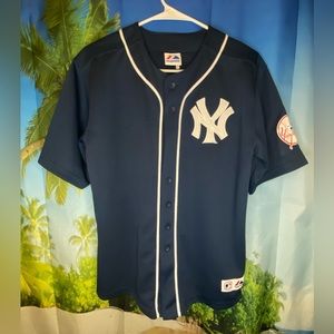 New York Yankees Navy Blue Kids Jersey